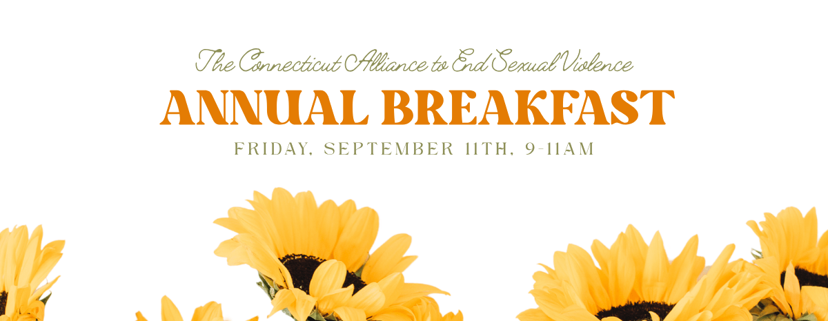 Connecticut Alliance to End Sexual Violence Annual Breakfast